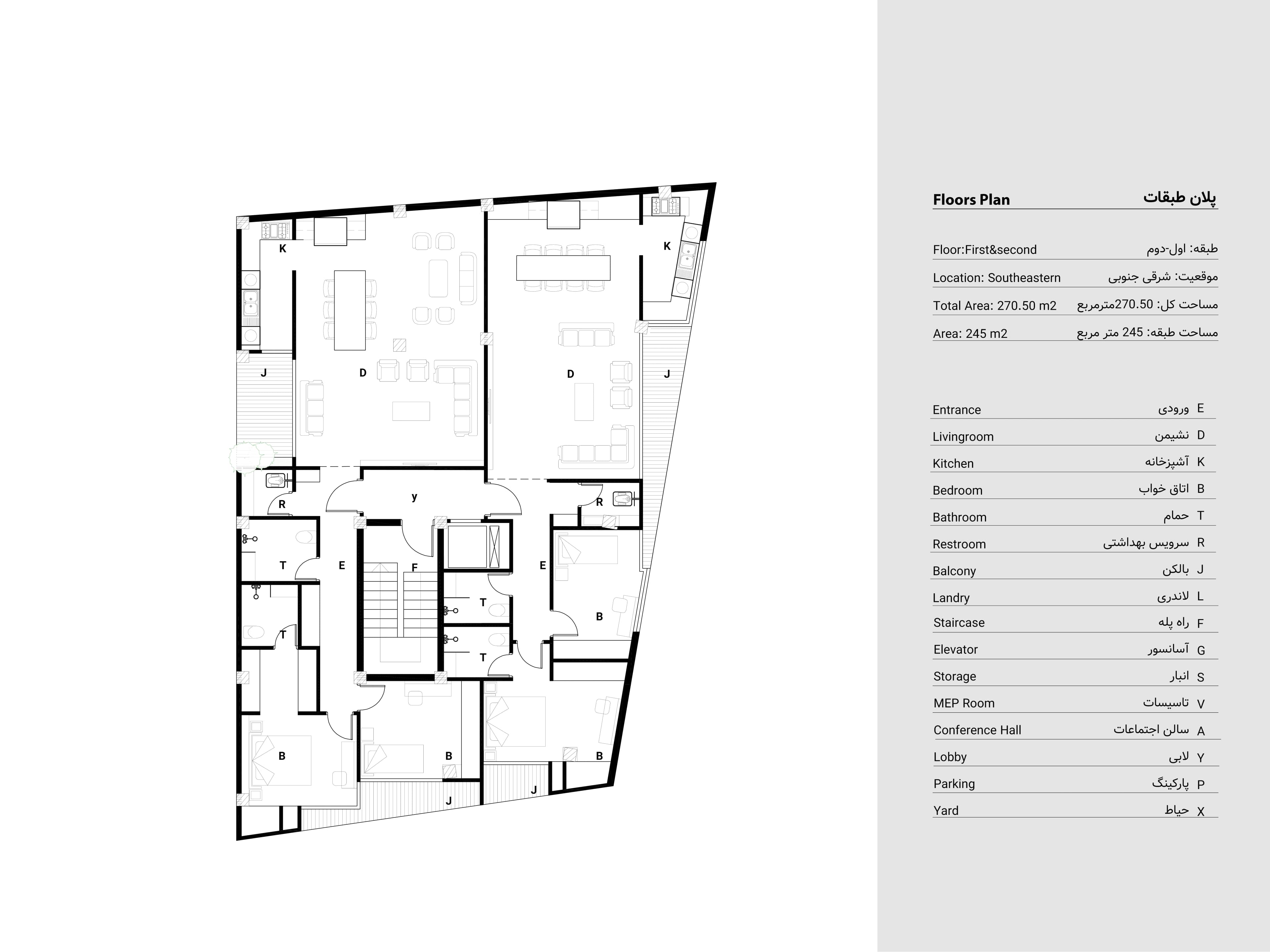 Khansar Residence — plan 1