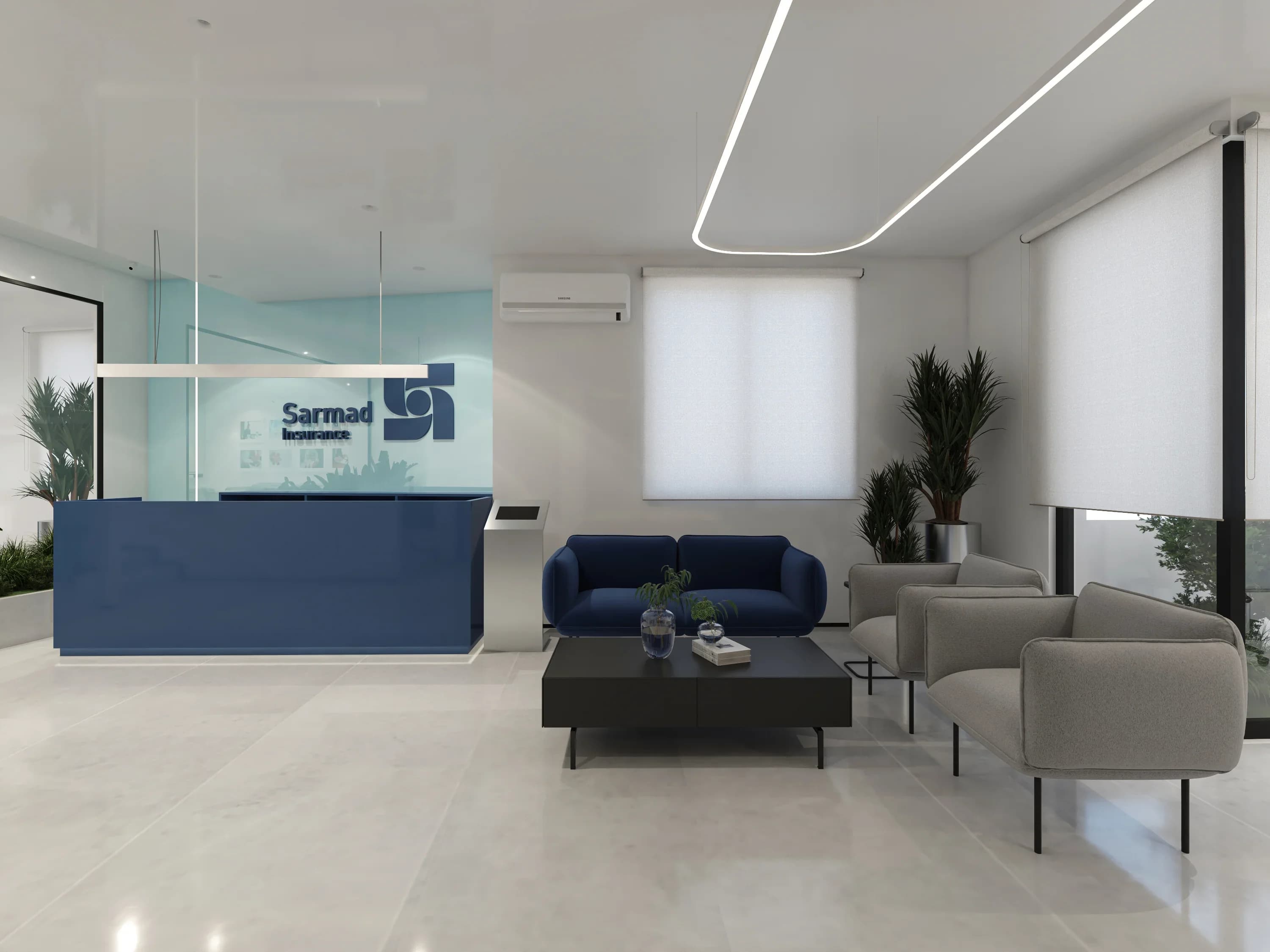 Bandar Anzali Sarmad Insurance Office — design 1