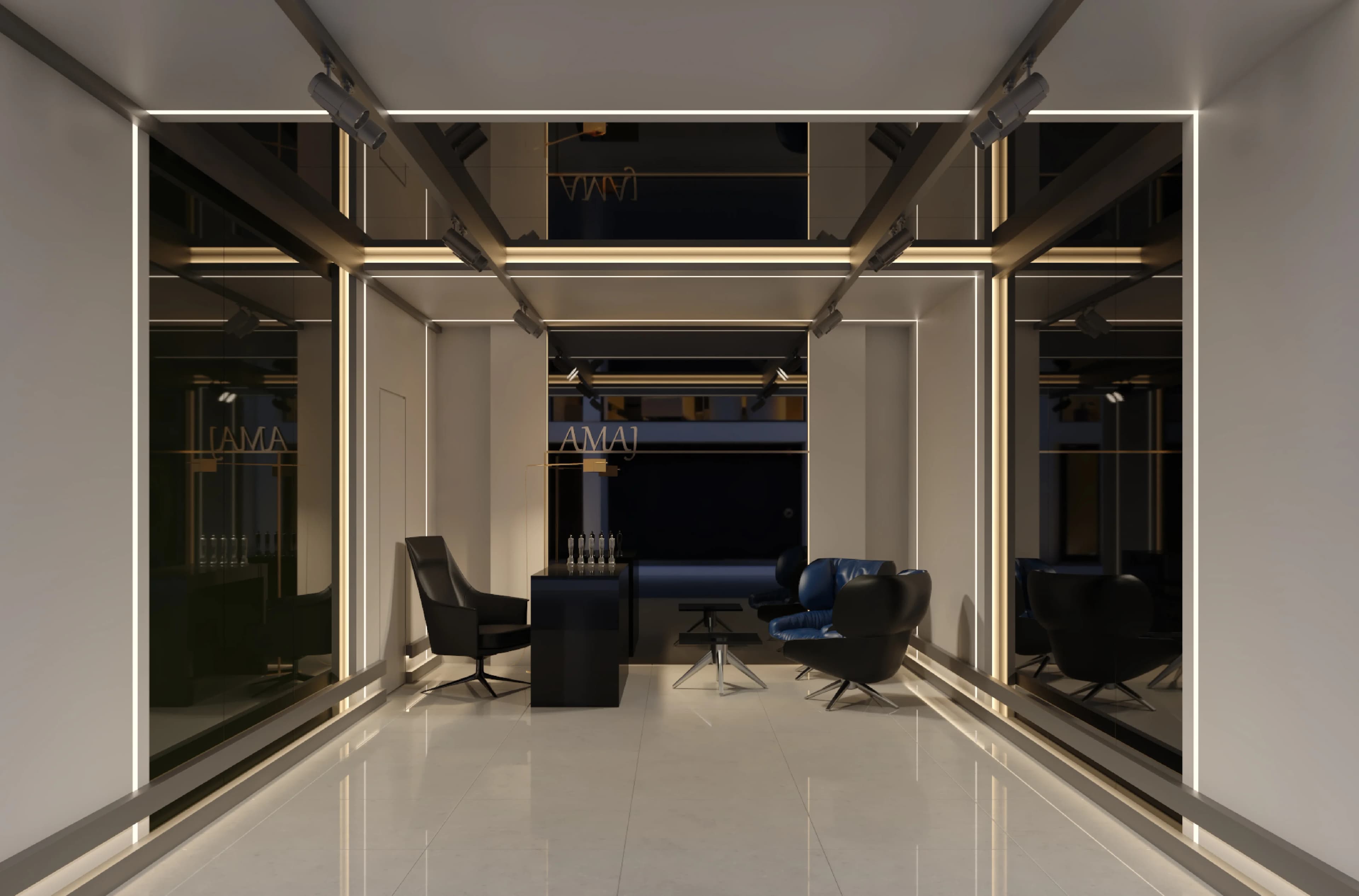 Amaj Auto Showroom — design 3